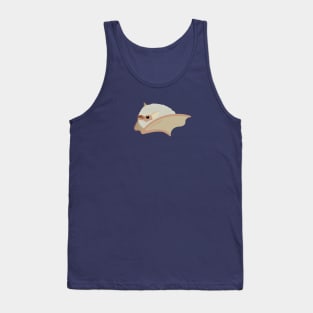 White Bat Tank Top